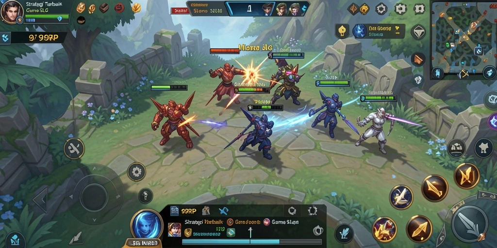 Gameplay SLG yang menarik dan strategi mendalam di 99RP.