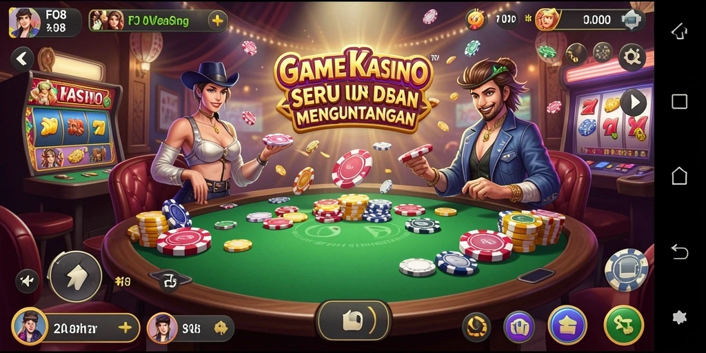 Gameplay Kasinos yang mendebarkan di FO8, siap untuk dimainkan.