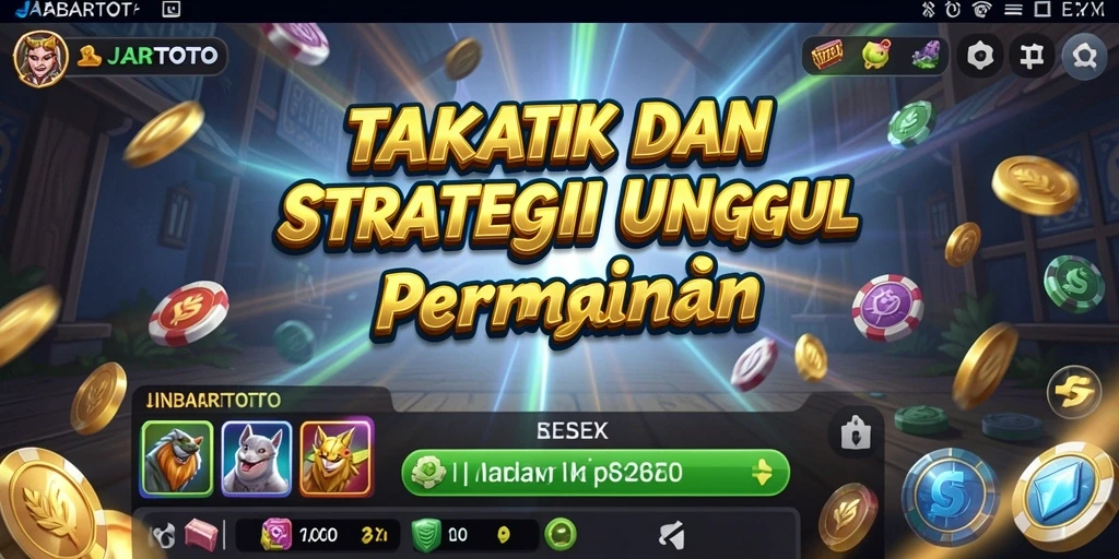 Screenshot utama JABARTOTO menampilkan aksi taktik yang intens.