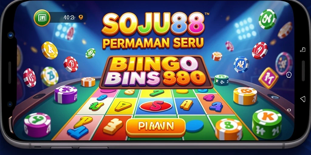 Tampilan utama gameplay Bingo di SOJU88 yang seru.
